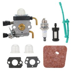 Stihl FS55 KM55 HL45KM55R FS38 스트링 트리머 위드 이터(에어 필터 라인 가스켓 카브 포함)용 CMCP 기화, 02 1pc