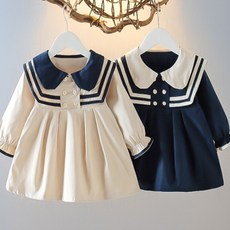 [앙디] P원피스 세라카라 (P391)_(베이비 영유아복 아기옷 아동복 의류 여아용 봄 가을 예쁜원피스)