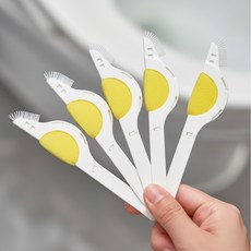 와이엔케이더밸류 비데 노즐 청소솔 5P, 1세트, 화이트