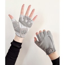 健身手套 女單槓 擼鐵 輕薄防滑 運動防起繭 騎乘器材訓練液態矽膠手套, 灰色,m, 1個