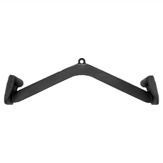 拉背把手 拉背神器 拉背訓練桿 高位下拉拉背划船器 健身把手配件, 1個, 黑色