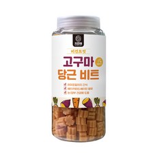 자연애보틀 비건 트릿 강아지 간식, 고구마&당근&비트, 1개, 460g