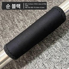 철봉 보호 커버 턱걸이 미끄럼 바벨 방지 핸들 운동기구, 1개, 손보호 패드 10개 블랙