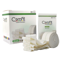 컴핏 아토피붕대 의료용 붕대 아토피 내복 입는붕대 밴드 손목 발목 붕대 그린 1m, 1개, 1개입