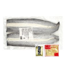 활 냉동 민물장어 필렛 2미 초생강 장어구이소스 포함, 4개, 1kg