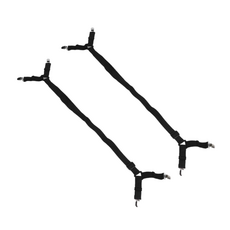 咬合緊 床單固定夾 床單固定器 床單夾 床單扣 床罩固定器 防滑固定夾, 床單固定夾-黑色兩邊四夾(兩條), 1個