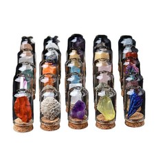 원석표본세트 상자 진열대 광물 표본 세트 암석 관찰, C. 천연 광석 27종 세트(전시형)