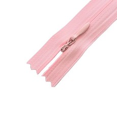 60cm 콘솔지퍼 숨은지퍼 콘실지퍼 혼솔지퍼 원피스지퍼 25색상, 10.핑크, 1개
