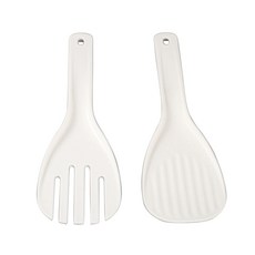 포크 식당용 대용량조리스푼 포크형 밥주걱 업소용 대형, 1개, 두 개 두꺼운 특대형 밥주걱 A