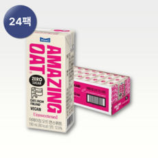 어메이징 오트 언스위트 190ml 24팩, 24개