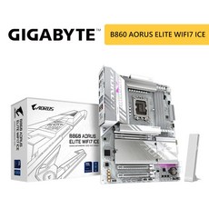 GIGABYTE 技嘉 B860 AORUS ELITE WIFI7 ICE 主機板，高速無線，獨家散熱，穩定耐用