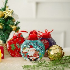 크리스마스 레드 끈 오너먼트 4타입 B(민트 트리)mar6+8HfW