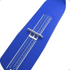 투명 아동 발 사이즈 측정기 신발 피팅 매장 키즈 유아 길이 재기