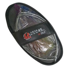 DK 釣研工坊 12mm 鈦圓型玉柄網框組 磯玉網, 黑檀金45CM