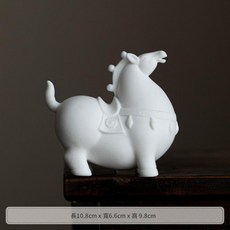 汝窯馬年茶寵擺件, 《 玉瓷 - 抬頭 》唐馬, 1套