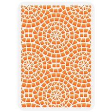 PET 추상 문양 페인팅 스텐실 무늬 테마 벽화 패턴 아트 데코 장식 DIY, 모자이크 276, 1개