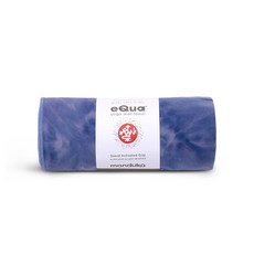 Manduka eQua 瑜珈鋪巾 親膚吸汗止滑 標準尺寸67X182cm 超細纖維運動鋪巾 濕止滑, Yes Please TD, 1個