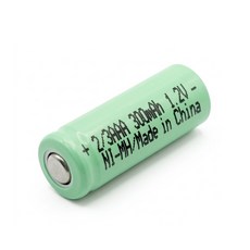 [Ni-MH 충전지]니켈수소 2/3 AAA 충전 배터리 1.2V 300mAh 산업용 제작용, 1