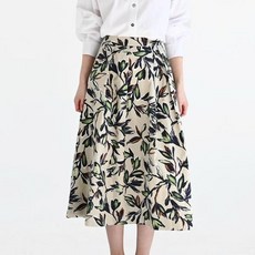 비꼴리끄 비꼴리끄코튼 프린트 개더 스커트 B252WK3070 550577