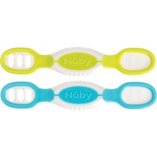 Nuby 2WAY BPA 2 NU-81068 (누비) 딥 스쿠프 스푼 이유식 초기부터 사용할 수없는