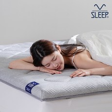 [V-SLEEP] 브이모션 일반형 토퍼 SS VSVM2501S_GY, 6cm, 그레이