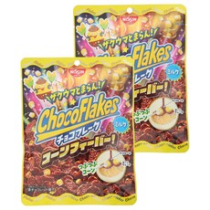 NISSIN 日清 CISCO 巧克力脆片 玉米脆! 牛奶, 2個