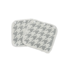 유모차 안전벨트 커버 침받이 양면 거즈원단, 하운드투스-안전벨트 커버, 1개