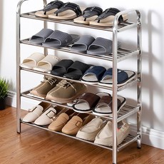 라온텐 조립식 스틸 현관 신발장 5단 정리대