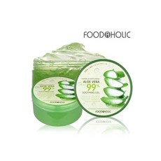 (1+1)푸드어홀릭 알로에베라 수딩젤 300ml /알로에 수분크림 병풀추출물함유 진정 보습