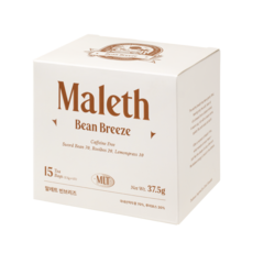 말레트 작두콩차 티백 빈브리즈 개별포장, 1박스, 15개입, 2.5g
