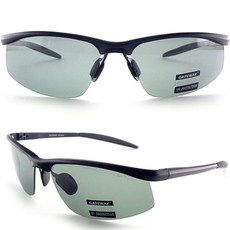 반무테 편광렌즈 메탈블랙 낚시 요트 등산 선글라스 S905-2., 1개