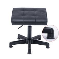 책상발받침대 중역의자 사무실 쿠션 리클라이너 풋레스트, K. 검은색 PU 가죽발 스파이크, K. 검은색 PU 가죽발 스파이크