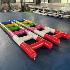 에어 사다리 수업 교구 대형 단체 놀이 달리기 바운서 게임 야유회 장애물 대회, B. 3.75m(0.94m 높이 4인용)