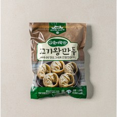전주한옥 고기왕만두 1.05kg 속이꽉찬 어머니의정성그대로, 1개
