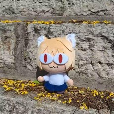 아크 에일리트 코튼 인형 귀여운 봉제인형 선물용, 15cm, 1개, 캣 엠퍼러 + 모자 케이프
