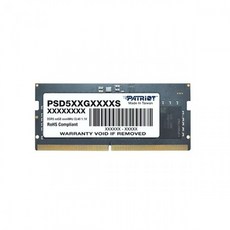 PATRIOT 노트북 DDR5-5600 CL46 SIGNATURE (8GB) 메모리, 1개
