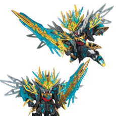 SD건담 월드 삼국창걸전 천패장 조조 윙건담 프라홈런너오프너, 1개