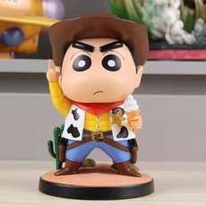 크레용신짱 짱구 차량용 가정 장식품, 1개, 피규어