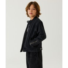 무신사 스탠다드 MUSINSA STANDARD KIDS 데님 레이서 재킷 자켓 [워시드 블랙] MKEJJXK02-WC 468490