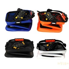 대목 접이식 두레박 20cm 오렌지 미끼통