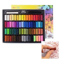 사각 섬세한 파스텔 레이어링 블렌딩 64색 MPS 부드러운 질감