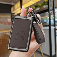 HAKO 드레스업 키케이스 키홀더 (르노호환 S03), S-03, 모카브라운