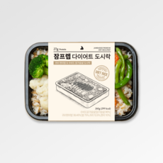잠백이 닭가슴살 다이어트 도시락 체중조절식, 5개, 260g