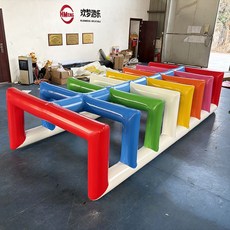 에어삼각사다리 체육대회 장애물튜브 행사 협동워크샵, Y. 4x1.8m 허들