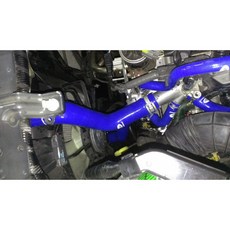 普菲迅國際 HONDA CRV 三代 2.0L 07-12 強化矽膠水管十件組，耐高溫防腐蝕，提升冷卻效率, 1個, 強化水管 紅色