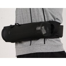 확장 포켓형 스포츠 러닝 허리벨트 파우치, 블랙 L