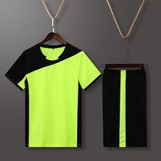 배구 유니폼 배구복 반팔 동호회 단체복 여자 남성 2XL, I. 형광그린 여