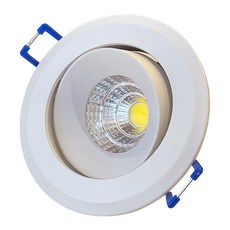 LED 회전형 COB 다운라이트 2.5인치 8W 할로겐 일체형, 주백색(4000K)