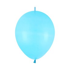 조이텍스 링커풍선 15cm 일반 라이트블루 100입 / 전문가용 링커룬 꼬리풍선, 단품