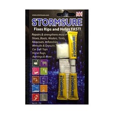 스톰슈어 유연한 수리 접착제 3x5g 블랙: 초내구성 방수